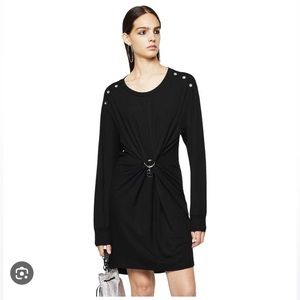 NWT New oversized Diesel convertible cinched waist dress